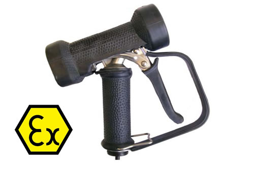 Waschpistole für ATEX-Schutzzonen
