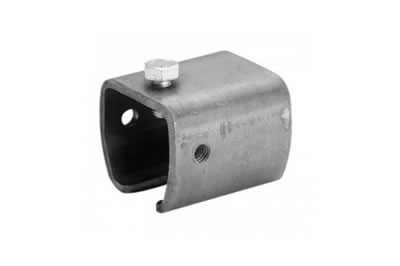 ----- C-Schiene: Laufschienenhalter zum Anschweißen, Stahl blank ----- C-Schiene: Laufschienenhalter zum Anschweißen, Stahl blank