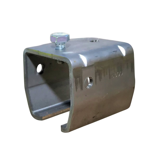 C-Laufschienenhalter zum Anschweißen, Stahl blank C-Laufschienenhalter zum Anschweißen, Stahl blank