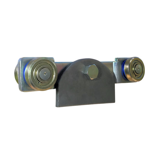 Rollapparat zweiachsig für Schiebetor, Stahl verzinkt. Zum Anschweißen. Max. Schiebetorgewicht: 100 kg (bei Anwendung mit 2x Rollapparaten) Rollapparat zweiachsig für Schiebetor, Stahl verzinkt. Zum Anschweißen. Max. Schiebetorgewicht: 100 kg (bei Anwendung mit 2x Rollapparaten)