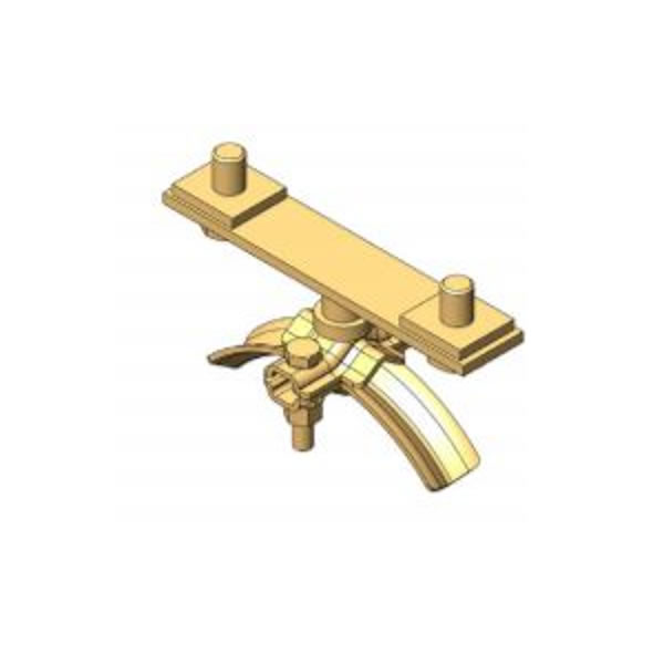 C-Laufschienensysteme: Festklemme (Stahl verzinkt), für Rundleitungen C-Laufschienensysteme: Festklemme (Stahl verzinkt), für Rundleitungen